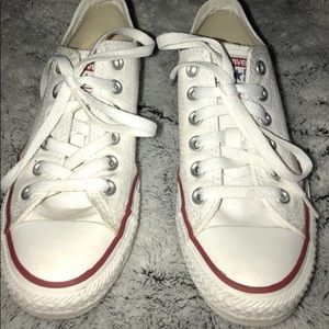 White converse size 6 1/2